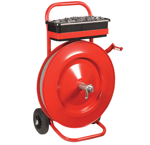 Oscillated_Steel_Strapping_Dispenser_Trolley